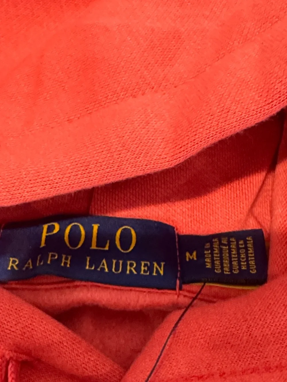 Polo by Ralph Lauren Fleece Hoodie. Size Medium